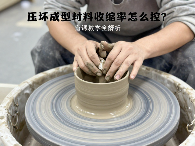 压坯成型泥料收缩率怎么控?陶瓷工艺课程教学全解析