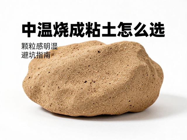 中温烧成粘土怎么选？颗粒感明显需阴凉存放，避坑指南