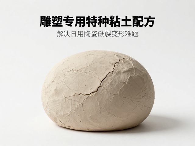 雕塑专用特种粘土配方，解决日用陶瓷开裂变形难题