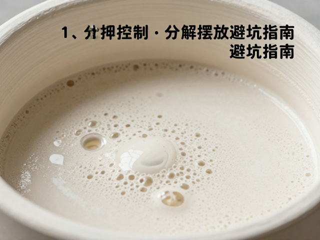 高光釉料起泡？筛网过滤与窑具摆放避坑指南
