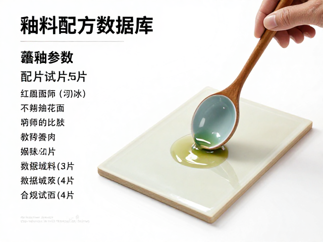 釉料配方数据库，蘸釉参数与教学试片练习指南
