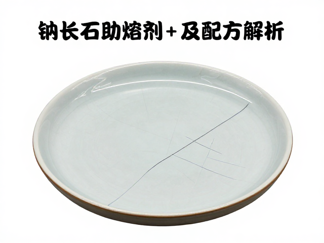 钠长石助熔剂与氧化锌在裂纹釉中的应用及配方解析