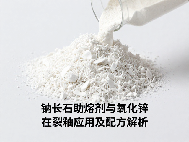 钠长石助熔剂与氧化锌在裂纹釉中的应用及配方解析