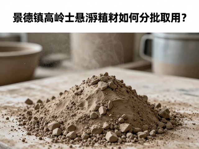 景德镇高岭土悬浮辅助原料如何分批取用?优化工艺提效指南