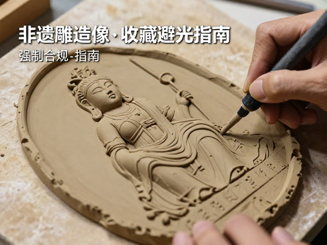 非遗雕塑造像泥板成型工艺与收藏避光指南