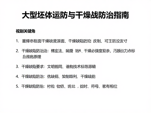 大型坯体搬运防护与干燥速度控制，干燥缺陷防治指南