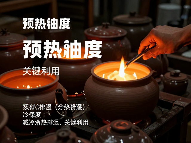 高温素烧曲线与釉烧制度，详解预热排湿关键参数