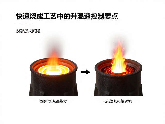 快速烧成工艺中冷却退火阶段的升温速率控制要点