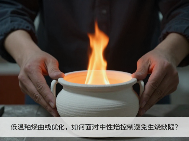 低温釉烧曲线优化，如何通过中性焰控制避免生烧缺陷？