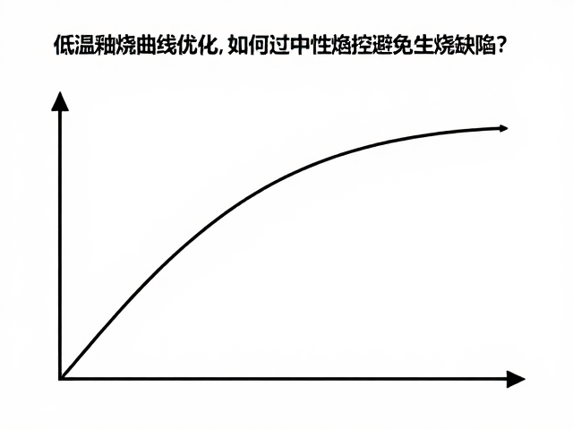 低温釉烧曲线优化，如何通过中性焰控制避免生烧缺陷？