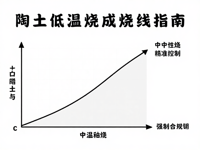 陶土低温烧成指南，中温釉烧曲线与中性焰精准控制