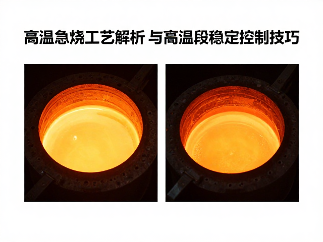 高温急烧工艺解析,结晶釉保温降温与高温段稳定控制技巧