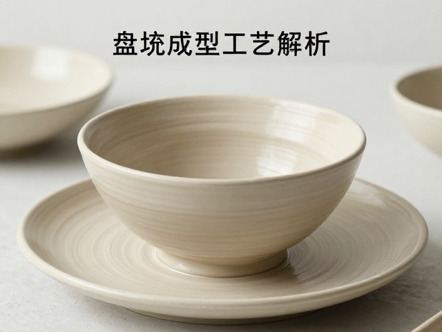 盘筑成型工艺解析,如何打造高颜值汤碗与餐盘?
