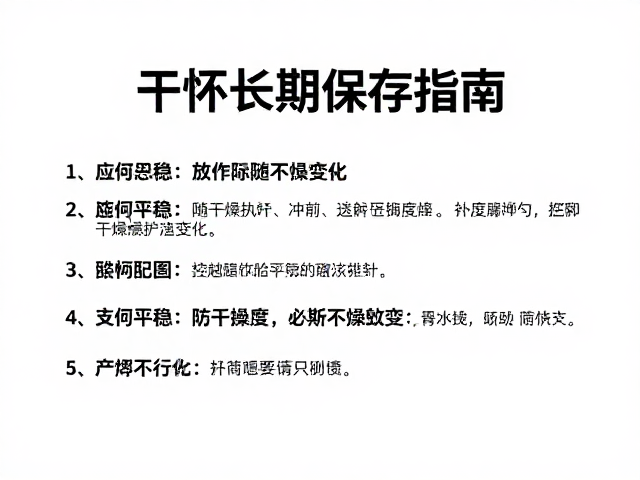 干坯长期保存指南，如何平稳放置以应对强度随干燥变化