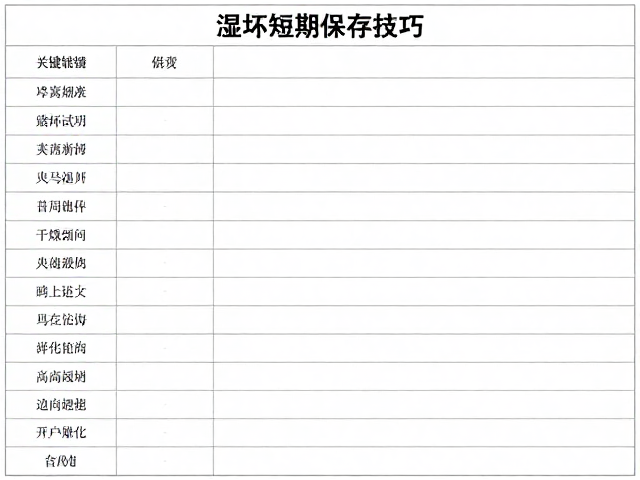 湿坯短期保存技巧，建立干燥记录，避免边缘翘曲