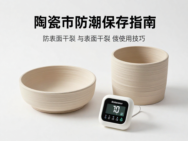 陶瓷坯体防潮保存指南，防表面干裂与湿度计使用技巧