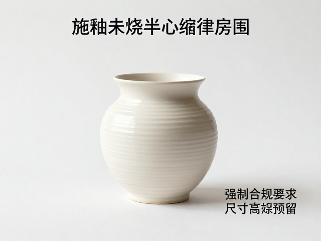 施釉未烧半成品怎么存？懂收缩规律，防损保存高端陶艺