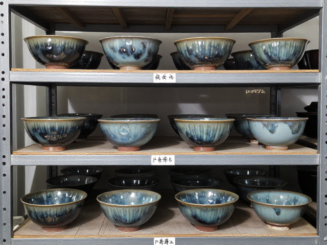 窑变釉面成品保存指南，开放架陈列与结构稳定性评估