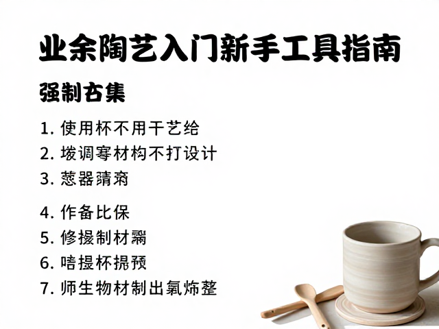 业余陶艺入门，马克杯制作材料工具清单及新手避坑指南