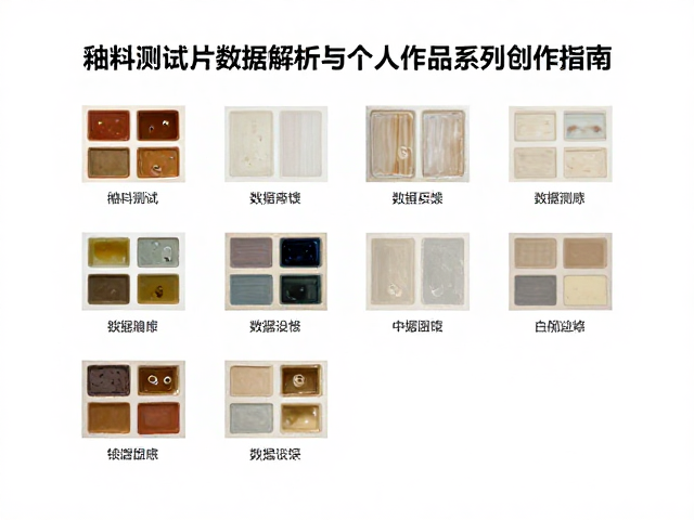 陶艺研究者必看，釉料测试片数据解析与个人作品系列创作指南