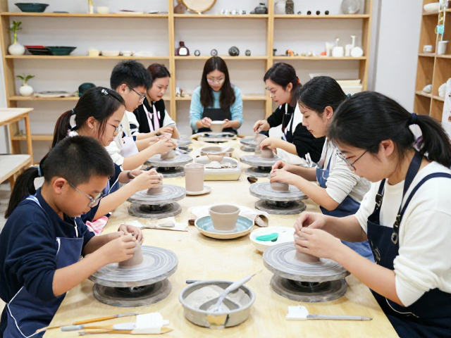 博物馆工坊陶艺团建，亲子家庭与企业互动的最佳选择