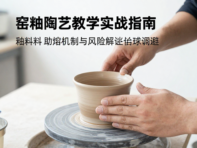 窑变釉化学原理，釉料助熔机制与陶艺教学实战指南