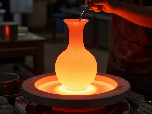高温瓷花器制作揭秘,釉料悬浮化学原理与工艺解析