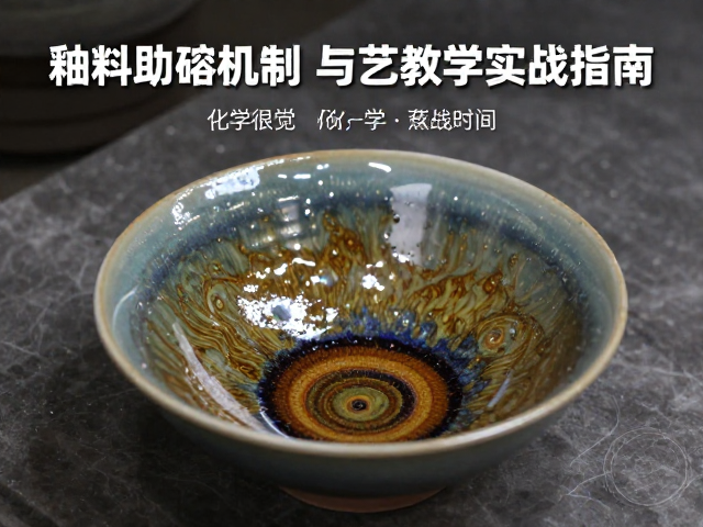 窑变釉化学原理，釉料助熔机制与陶艺教学实战指南