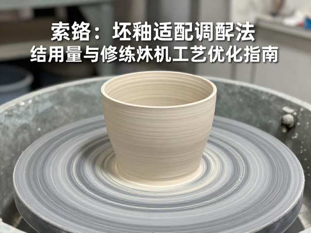 坯釉适配调配法，结晶剂用量与练泥机工艺优化指南