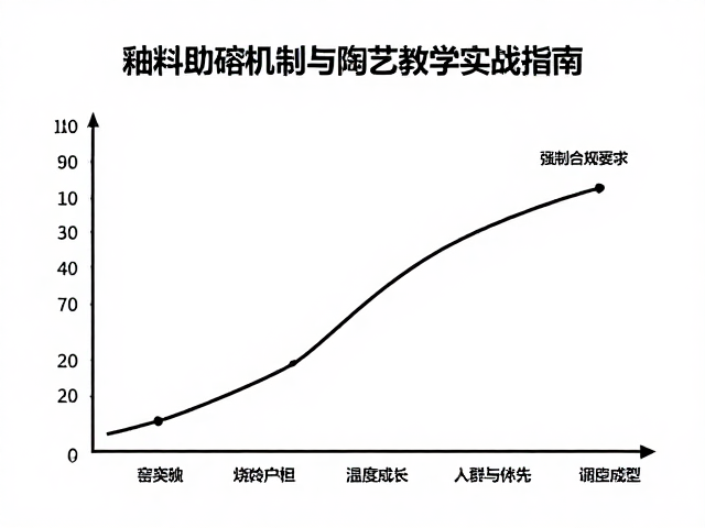 窑变釉化学原理，釉料助熔机制与陶艺教学实战指南