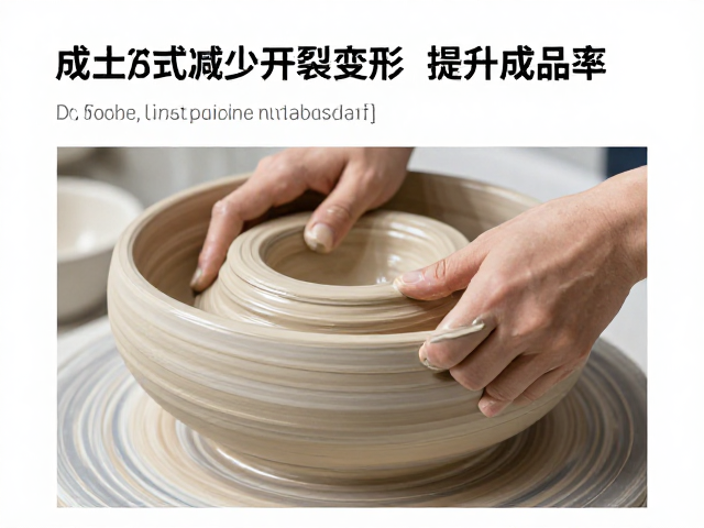 瓷土配方揭秘，按成型方式减少开裂变形，提升成品率