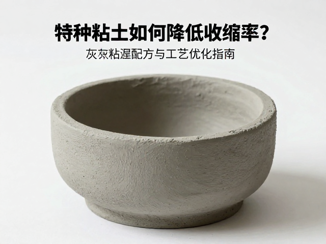 特种粘土如何降低收缩率？灰色炻泥配方与工艺优化指南