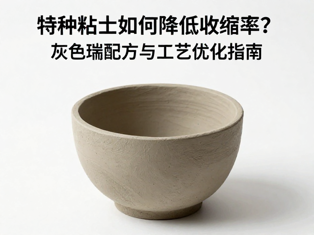 特种粘土如何降低收缩率？灰色炻泥配方与工艺优化指南