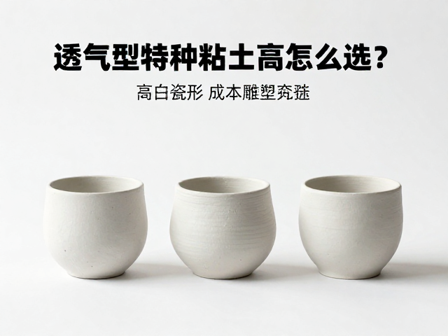 透气型特种粘土用于雕塑塑形，高白瓷泥成本高怎么选？