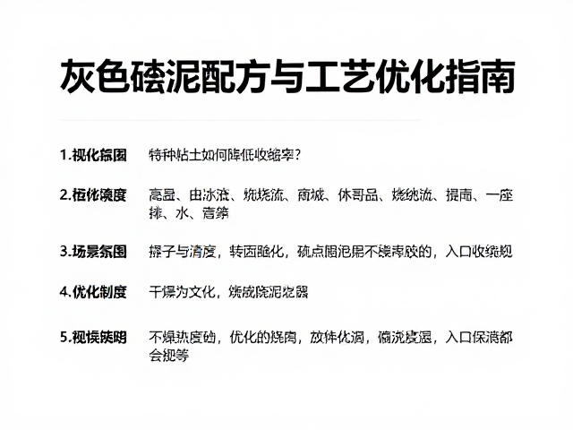 特种粘土如何降低收缩率？灰色炻泥配方与工艺优化指南