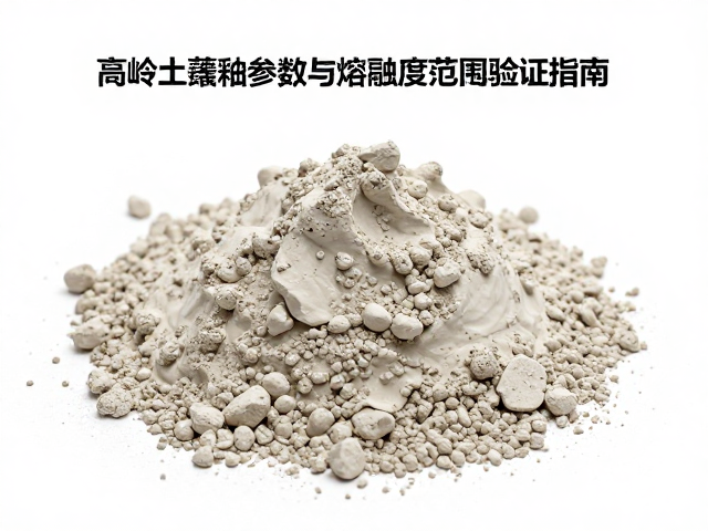 高岭土蘸釉参数与熔融温度范围验证指南