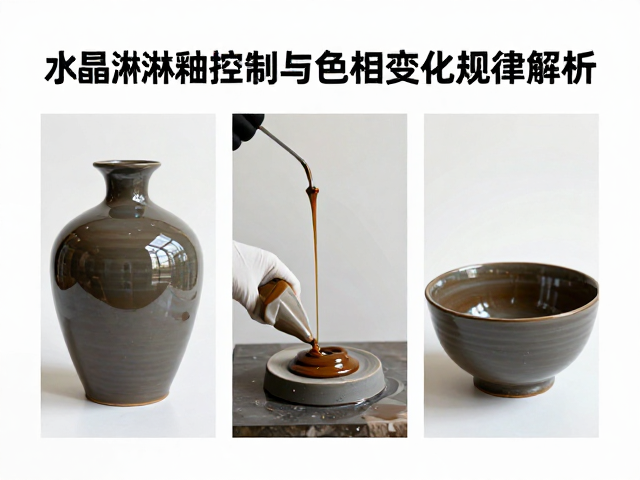 结晶釉淋釉参数控制与色相变化规律解析