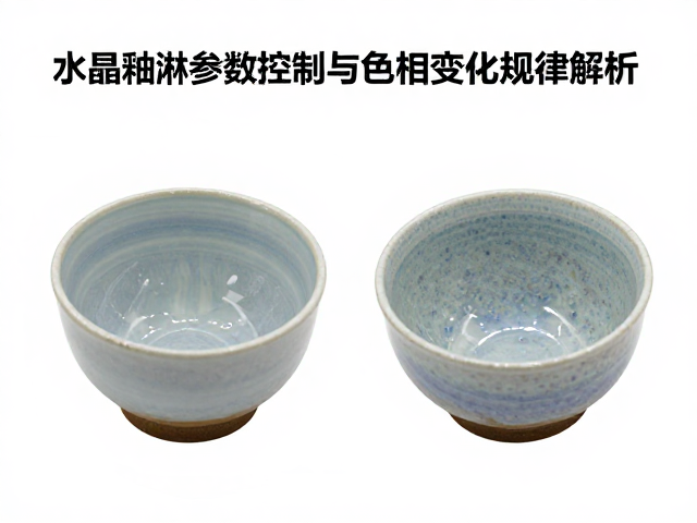 结晶釉淋釉参数控制与色相变化规律解析
