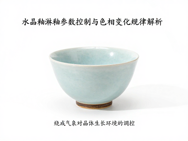 结晶釉淋釉参数控制与色相变化规律解析