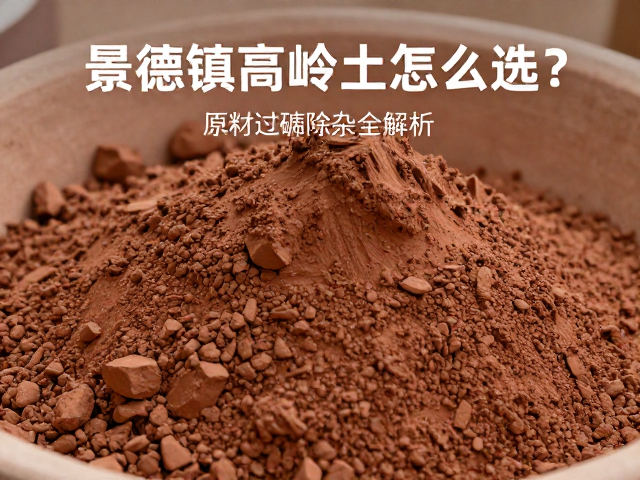 景德镇高岭土怎么选？基础粘土原料过筛除杂全解析