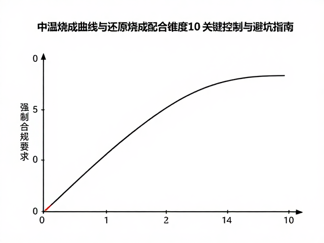 中温烧成曲线与还原烧成配合锥度10的关键控制与避坑指南