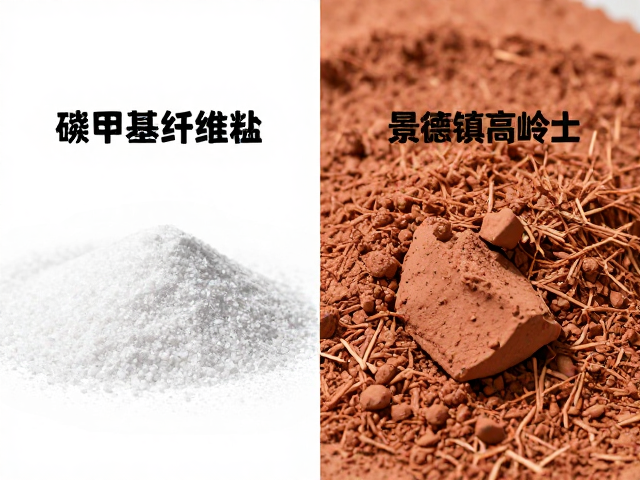 羧甲基纤维素与景德镇高岭土、熟料的应用对比与SEO优化解析