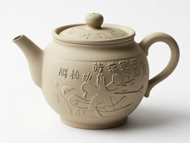 浮雕印坯接口补泥，揭秘定制茶器高溢价背后的核心技法