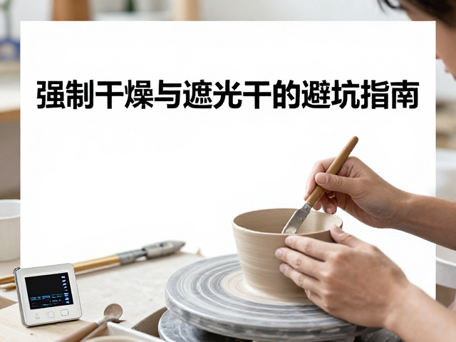 陶艺工作室干坯技巧，强制干燥与遮光阴干的避坑指南