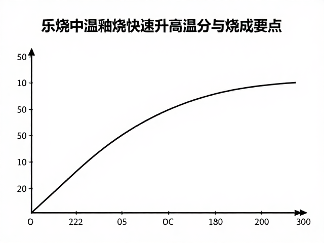 乐烧中温釉烧曲线，快速升降温技巧与烧成要点