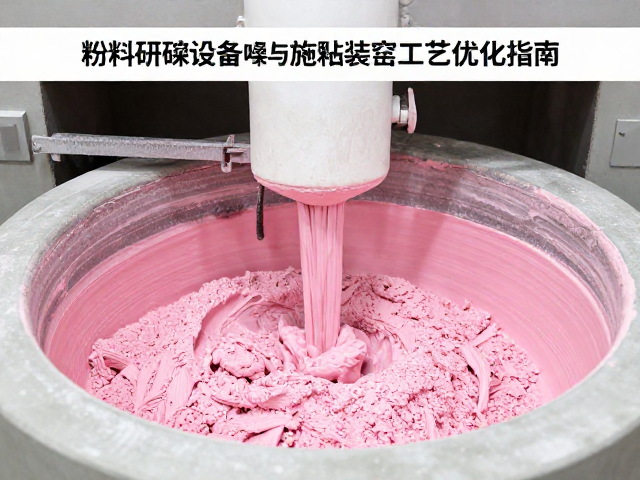 粉料研磨设备降噪与施釉装窑工艺优化指南