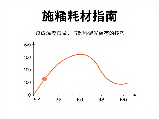 施釉耗材指南，记录烧成温度曲线与颜料避光保存技巧