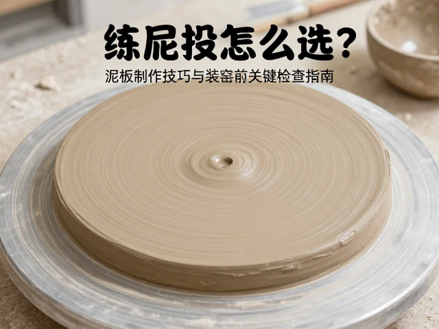 练泥设备怎么选?泥板制作技巧与装窑前关键检查指南
