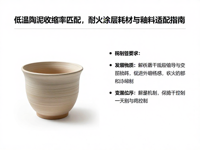 低温陶泥收缩率匹配，耐火涂层耗材与釉料适配指南