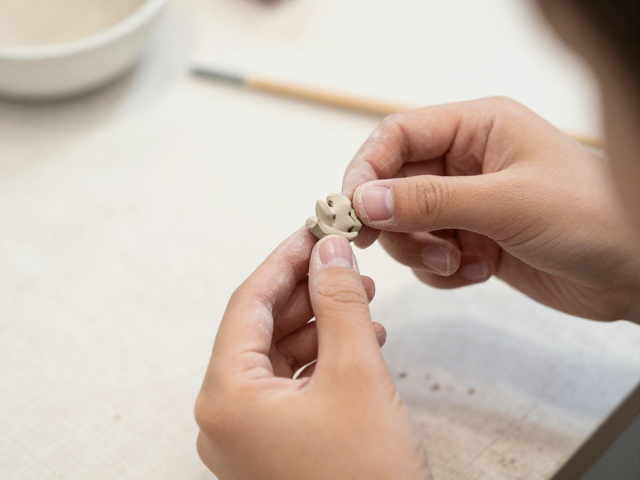 亲子手作体验,DIY陶艺耳钉组装教程,打造独一无二亲子配饰